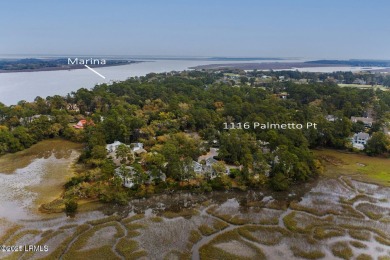 Nestled on a serene cul-de-sac within the lush, verdant on Dataw Island Club in South Carolina - for sale on GolfHomes.com, golf home, golf lot