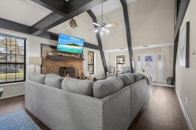 This home delivers immediate curb appeal with a generous front on Hide-A-Way Lake Golf Course in Texas - for sale on GolfHomes.com, golf home, golf lot