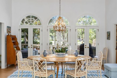 Classic and elegantly designed home with French provincial style on The Seabrook Island Club in South Carolina - for sale on GolfHomes.com, golf home, golf lot