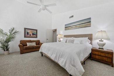 Stunning panoramic views of the southwest mountains overlooking on Rancho Las Palmas Country Club in California - for sale on GolfHomes.com, golf home, golf lot