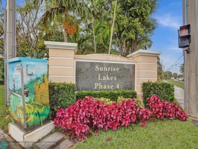 Welcome to this exquisite 2-bedroom/ 2-bathroom condo boasting on Sunrise Lakes Phase IV Golf Course in Florida - for sale on GolfHomes.com, golf home, golf lot