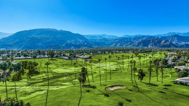 Stunning panoramic views of the southwest mountains overlooking on Rancho Las Palmas Country Club in California - for sale on GolfHomes.com, golf home, golf lot