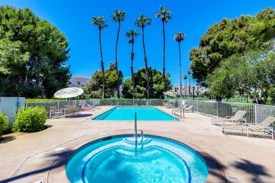 Stunning panoramic views of the southwest mountains overlooking on Rancho Las Palmas Country Club in California - for sale on GolfHomes.com, golf home, golf lot