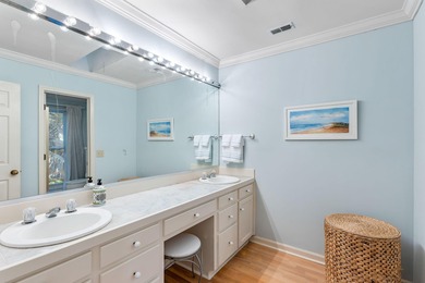 Classic and elegantly designed home with French provincial style on The Seabrook Island Club in South Carolina - for sale on GolfHomes.com, golf home, golf lot