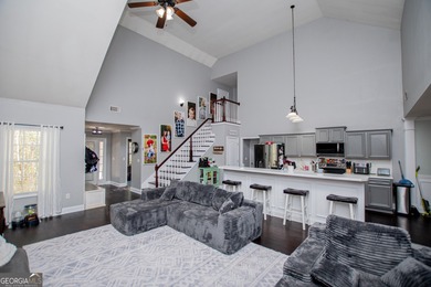 Looking for an open floor plan? This is it! Beautiful 4-bedroom on Fairfield Plantation Golf and Country Club in Georgia - for sale on GolfHomes.com, golf home, golf lot