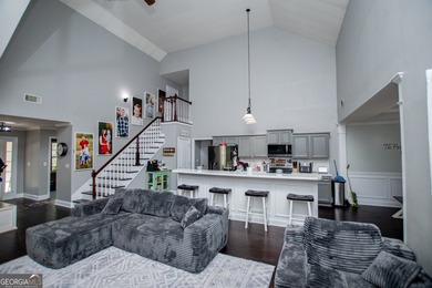 Looking for an open floor plan? This is it! Beautiful 4-bedroom on Fairfield Plantation Golf and Country Club in Georgia - for sale on GolfHomes.com, golf home, golf lot