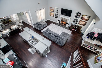 Looking for an open floor plan? This is it! Beautiful 4-bedroom on Fairfield Plantation Golf and Country Club in Georgia - for sale on GolfHomes.com, golf home, golf lot