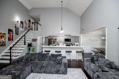 Looking for an open floor plan? This is it! Beautiful 4-bedroom on Fairfield Plantation Golf and Country Club in Georgia - for sale on GolfHomes.com, golf home, golf lot