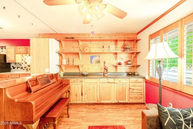 Beautifully maintained 2-bedroom, 2-bath home, offering comfort on Union Hills Country Club in Arizona - for sale on GolfHomes.com, golf home, golf lot
