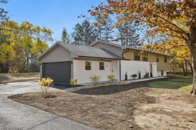 Nestled on a sprawling 1.5-acre lot  situated right across the on New Albany Links Golf Club in Ohio - for sale on GolfHomes.com, golf home, golf lot