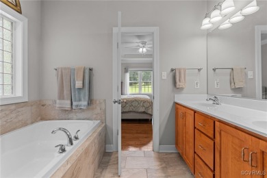 Nestled on the 17th fairway of Mill Quarter Golf Course, this on Mill Quarter Plantation Country Club in Virginia - for sale on GolfHomes.com, golf home, golf lot