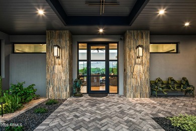 Golf Membership Available- This contemporary Desert Dream Home on Desert Mountain Golf Club - Renegade Course in Arizona - for sale on GolfHomes.com, golf home, golf lot