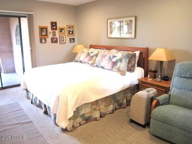 This ground floor, end unit offers stunning views of the golf on Stonecreek Golf Club in Arizona - for sale on GolfHomes.com, golf home, golf lot