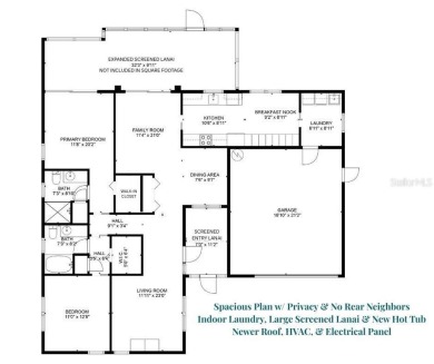 Spacious and updated, this home features one of the most on Highland Lakes Executive Golf Course in Florida - for sale on GolfHomes.com, golf home, golf lot