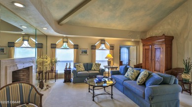 Contemporary, two story brick home has elegance and style on Spruce Creek Golf Club in Florida - for sale on GolfHomes.com, golf home, golf lot