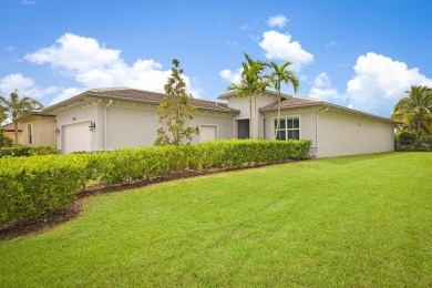 This 2022 built home sits on the preserve with incredible views on Ibis Golf and Country Club in Florida - for sale on GolfHomes.com, golf home, golf lot