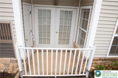 First floor end unit 2 bedroom, 2 bath condo with no stairs on The Club At Morgan Hill in Pennsylvania - for sale on GolfHomes.com, golf home, golf lot