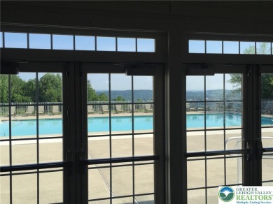 First floor end unit 2 bedroom, 2 bath condo with no stairs on The Club At Morgan Hill in Pennsylvania - for sale on GolfHomes.com, golf home, golf lot