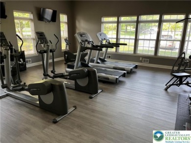First floor end unit 2 bedroom, 2 bath condo with no stairs on The Club At Morgan Hill in Pennsylvania - for sale on GolfHomes.com, golf home, golf lot
