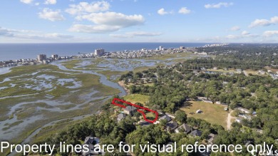 Tantalizing Tidewater Marsh front lot on Williams Creek.  This on Tidewater Golf Club and Plantation in South Carolina - for sale on GolfHomes.com, golf home, golf lot