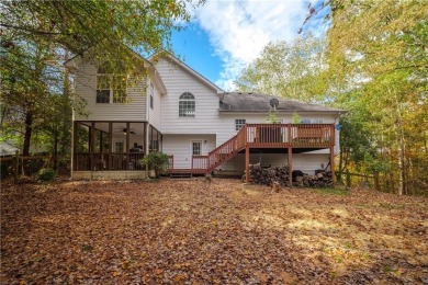 Welcome home to a 4-bedroom, 3-bathroom home in the Cagle Shoals on Callahan Golf Links in Georgia - for sale on GolfHomes.com, golf home, golf lot