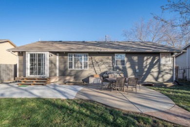 Updated 3 bed, 3 bath, ranch home in the Goddard district that's on Auburn Hills Golf Course in Kansas - for sale on GolfHomes.com, golf home, golf lot