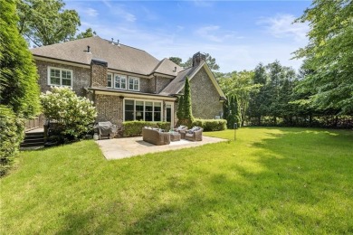 Custom-Built Estate on Rare Flat Lot Adjacent to Chastain Park: on North Fulton Golf Course in Georgia - for sale on GolfHomes.com, golf home, golf lot