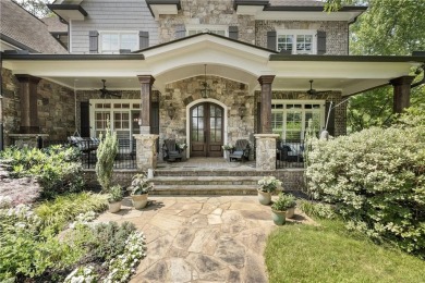 Custom-Built Estate on Rare Flat Lot Adjacent to Chastain Park: on North Fulton Golf Course in Georgia - for sale on GolfHomes.com, golf home, golf lot