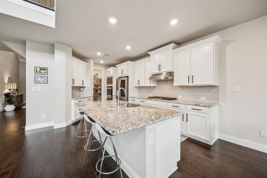 Beautiful American-European style home perfectly situated on a on The Tribute At the Colony in Texas - for sale on GolfHomes.com, golf home, golf lot