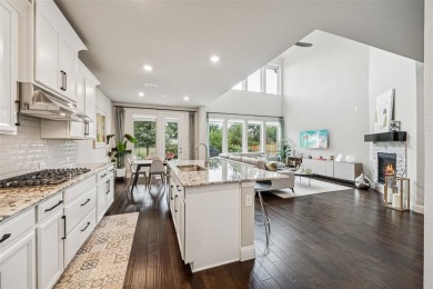 Beautiful American-European style home perfectly situated on a on The Tribute At the Colony in Texas - for sale on GolfHomes.com, golf home, golf lot
