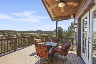 This Tuscany-inspired home, perched atop a hill in the highly on Payson Golf Course in Arizona - for sale on GolfHomes.com, golf home, golf lot