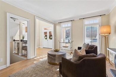 Welcome home to timeless style perfectly positioned on a private on Woodmont Golf and Country Club in Georgia - for sale on GolfHomes.com, golf home, golf lot