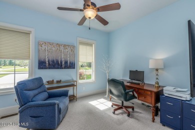 Enjoy elegance on the fairway in this stunning home tucked away on Carolina Colours Golf Club in North Carolina - for sale on GolfHomes.com, golf home, golf lot