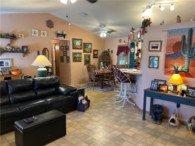 Pride of ownership & it shows. Great room concept flows into on Sebastian Municipal Golf Course in Florida - for sale on GolfHomes.com, golf home, golf lot