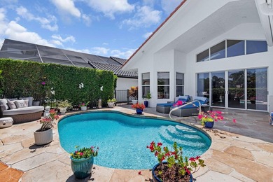 Nestled within a prestigious, gated community, this model on Ironhorse Country Club in Florida - for sale on GolfHomes.com, golf home, golf lot