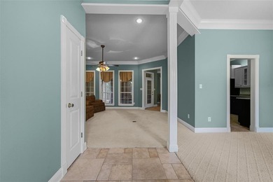 Fantastic curb appeal on this 4BD-2BA-2LA Golf Course home at on Holly Lake Ranch Golf Club in Texas - for sale on GolfHomes.com, golf home, golf lot