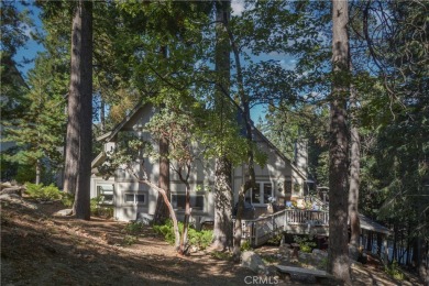 Nestled on the hillside across from the Golf Course is this on Lake Arrowhead Country Club in California - for sale on GolfHomes.com, golf home, golf lot