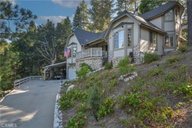 Nestled on the hillside across from the Golf Course is this on Lake Arrowhead Country Club in California - for sale on GolfHomes.com, golf home, golf lot