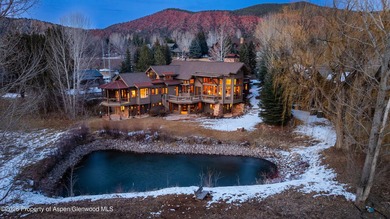 Own a section of the Roaring Fork River in Aspen Glen! There are on Aspen Glen Club in Colorado - for sale on GolfHomes.com, golf home, golf lot