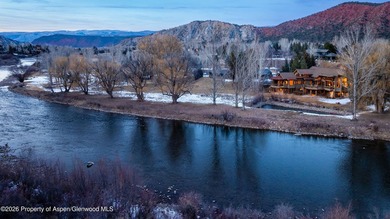 Own a section of the Roaring Fork River in Aspen Glen! There are on Aspen Glen Club in Colorado - for sale on GolfHomes.com, golf home, golf lot