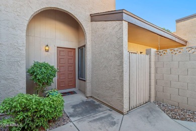 This beautifully updated 2-bedroom, 2-bath townhome is located on Bellaire Golf Club in Arizona - for sale on GolfHomes.com, golf home, golf lot