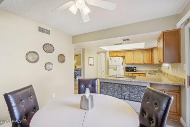 This beautifully updated 2-bedroom, 2-bath townhome is located on Bellaire Golf Club in Arizona - for sale on GolfHomes.com, golf home, golf lot