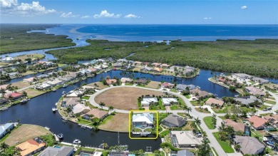A statement to waterfront luxury, the homesite sits on an on Saint Andrews South Golf Club in Florida - for sale on GolfHomes.com, golf home, golf lot