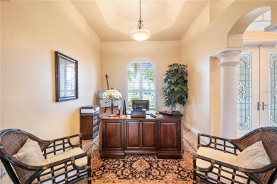 Experience exceptional waterfront living in this custom-built on Twin Isles Country Club in Florida - for sale on GolfHomes.com, golf home, golf lot