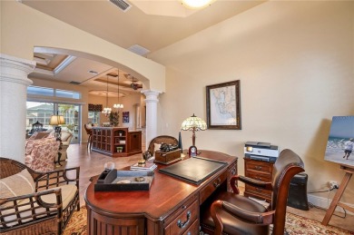 Experience exceptional waterfront living in this custom-built on Twin Isles Country Club in Florida - for sale on GolfHomes.com, golf home, golf lot