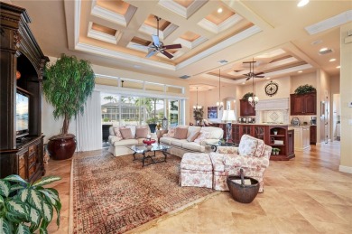 Experience exceptional waterfront living in this custom-built on Twin Isles Country Club in Florida - for sale on GolfHomes.com, golf home, golf lot