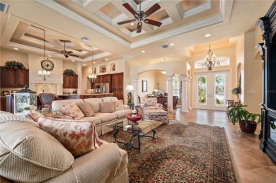 Experience exceptional waterfront living in this custom-built on Twin Isles Country Club in Florida - for sale on GolfHomes.com, golf home, golf lot