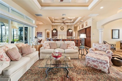 Experience exceptional waterfront living in this custom-built on Twin Isles Country Club in Florida - for sale on GolfHomes.com, golf home, golf lot