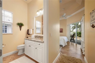 Experience exceptional waterfront living in this custom-built on Twin Isles Country Club in Florida - for sale on GolfHomes.com, golf home, golf lot