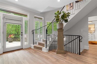 This exceptional mountain estate is a true architectural on Big Canoe Golf Club - Cherokee in Georgia - for sale on GolfHomes.com, golf home, golf lot